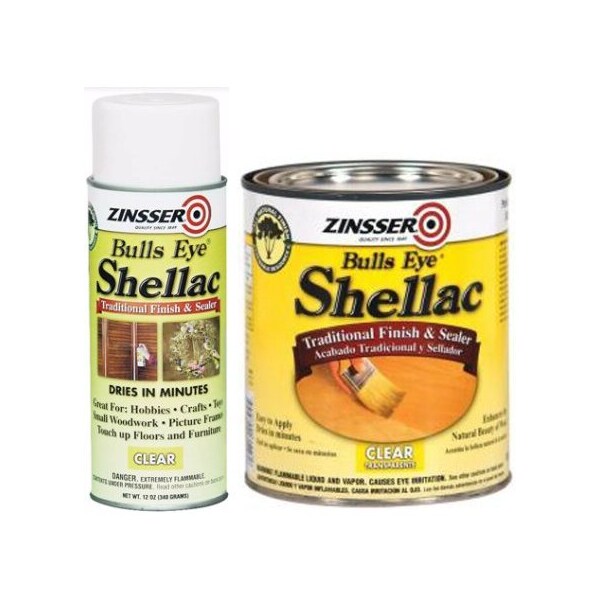 Zinsser Shellac Spry Clear 12Oz 0408 Zoro